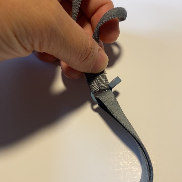 Grey Lace Date Demi Bra 36D Clip for racerback lined no push up - Picture 6 of 10